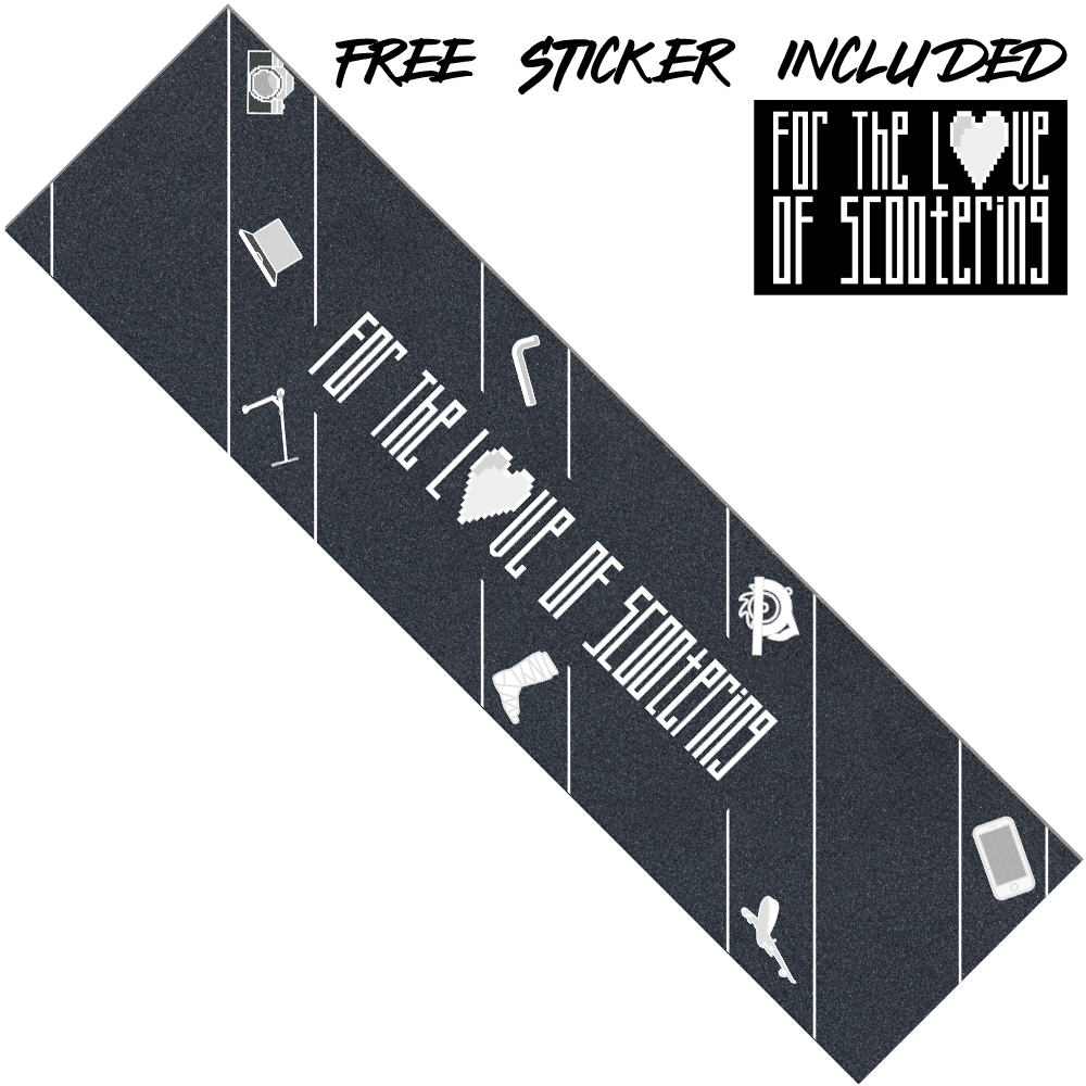For The Love Of Scootering Grip Tape